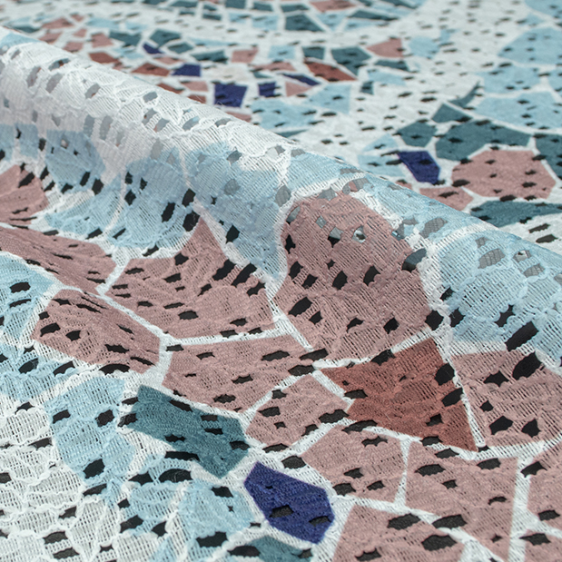 小紋：Mosaic Lace＜モザイクレース＞グエル