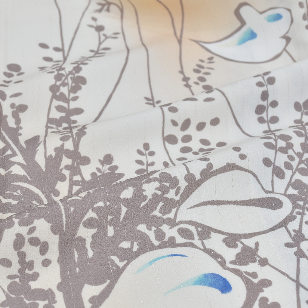 付下げ Ascension 反物 cmyk（bright）