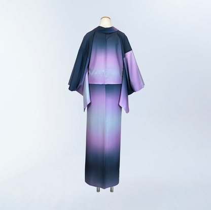 小紋 ombré 反物 （幻惑）